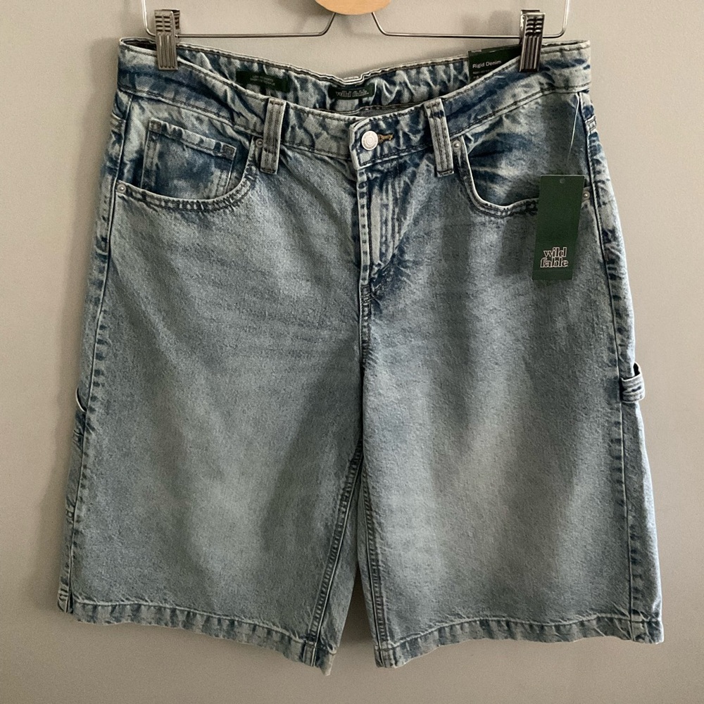Wild Fable Light Blue Women's Cargo Shorts